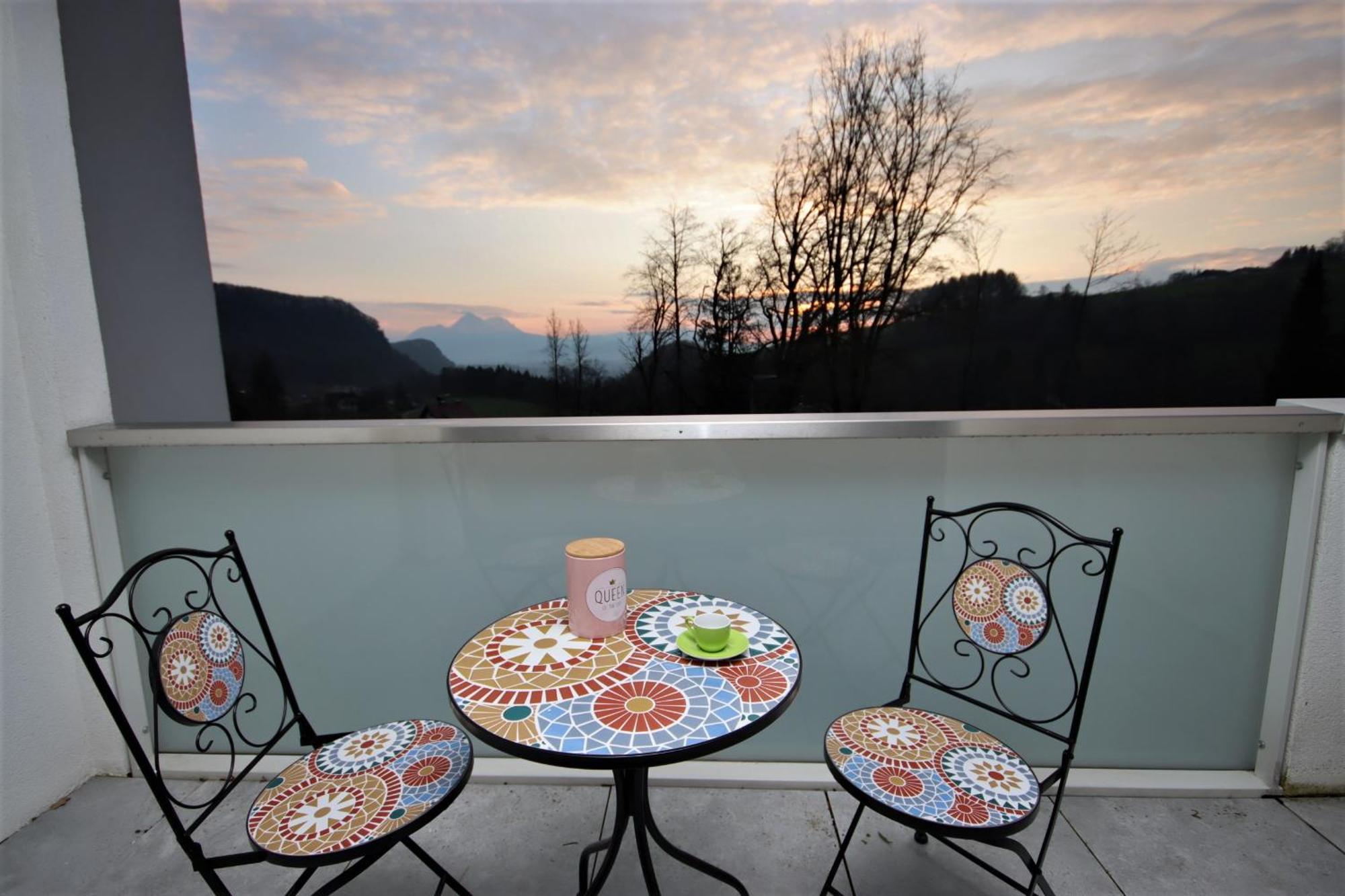 Blick Auf Appartement Salzburg